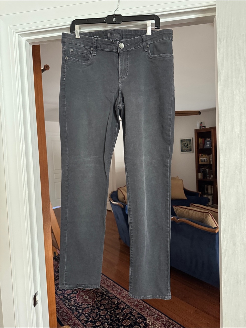 Kut from the Kloth Charcoal Skinny Jeans